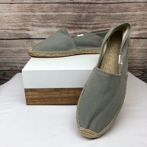 Soludos Blue-Gray Slippers
